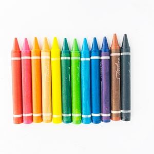 Juego de Crayones Jumbo 12 en 1 a Base de Agua, Lavables, para Estudiantes, Niños, Material Escolar - Product Image 2