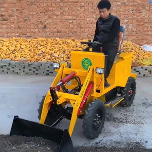 รถตักล้อไฟฟ้าแบบ TH04แบตเตอรี่รถตักขนาดมินิใหม่ของจีนพร้อมถังให้เลือก - Product Image 4