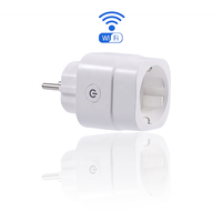 Bilihondim EU Mini WiFi Plug Dimmer Smart Life Control 200W 1 Canal Compatible Tuya Assistant Contrôle Sans Fil