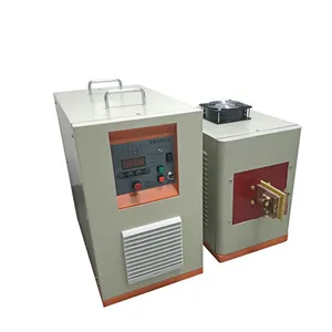 Saldatrice portatile dell'attrezzatura di riscaldamento a induzione ad altissima frequenza 20kW