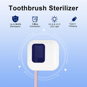 جهاز تعقيم صغير لفرشاة الأسنان يعمل بالطاقة الكهربية للتعقيم عند السفر فوق البنفسجي جهاز تعقيم فرشاة الأسنان يعمل بالطاقة فوق البنفسجية - Product Image 4
