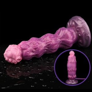 DL-Octopus Inflatable Anal <b>Dildo</b> Waterproof Inflatable Silicone Butt Plug for Couple Intimate Anal Exploration Vaginal Dilator - Product Image 1