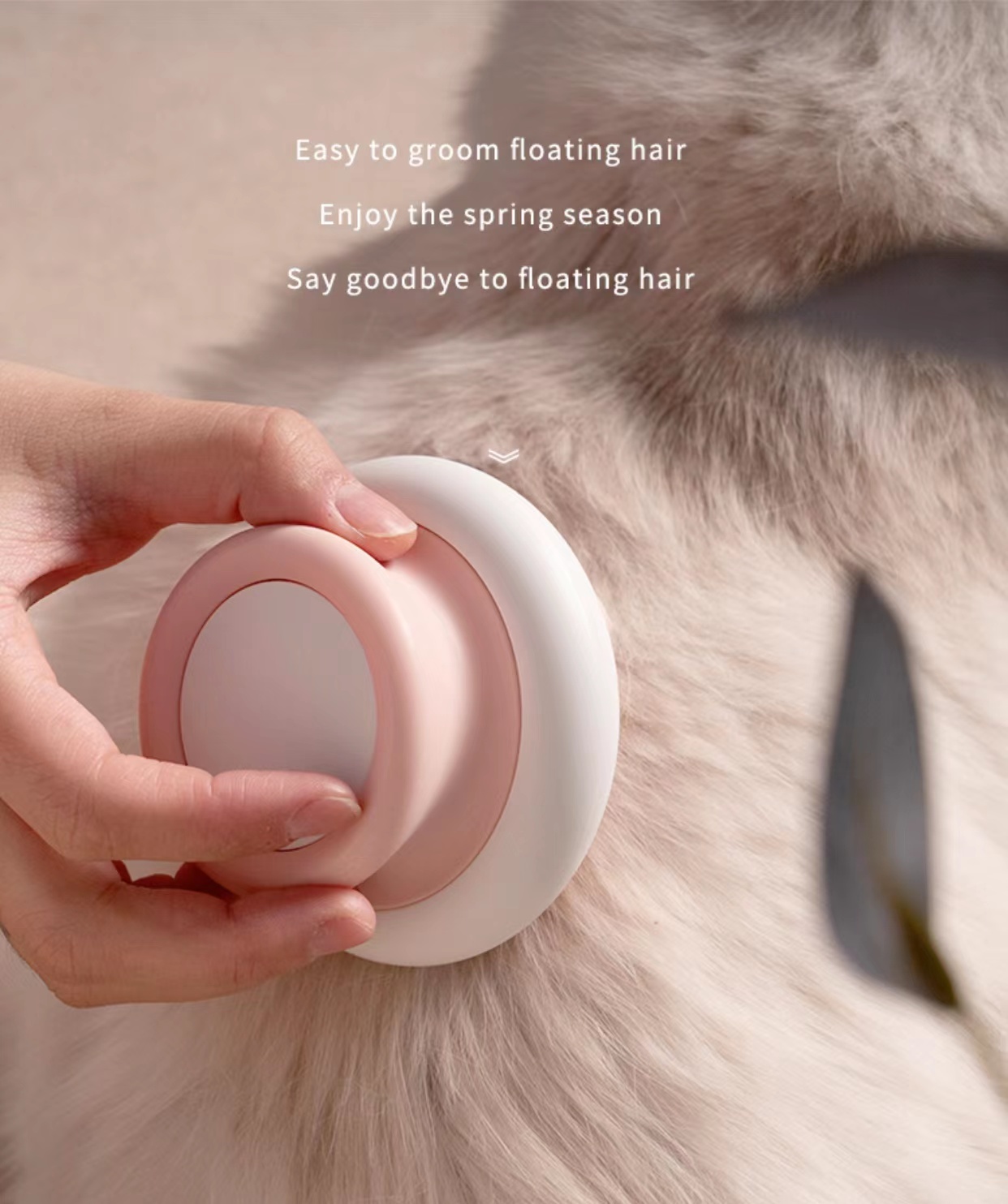 ABS Pet Grooming Tool Dog Hair Massage Grooming Brush