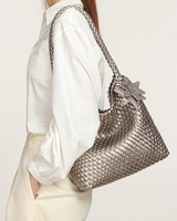 Sac à bandoulière résistant à l'eau de style bohème de luxe pour femmes, idéal pour le shopping et les voyages