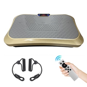 Plataforma Vibratoria Electromagnética Vertical <span class=keywords><strong>OKIO</strong></span> para Adelgazar Todo el Cuerpo (Acero+ABS, Capacidad 200 kg) para Ejercicio en Casa - Product Image 1