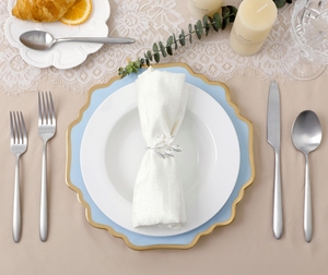 Low MOQ Forged Stainless Steel Matte Silver Cutlery <b>Set</b> Hot Sale in Europe Market 5 Pieces Flatware <b>Set</b> - Product Image 6