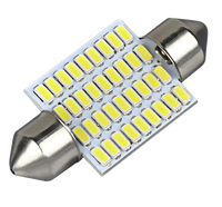 Auto-Innenraum Deckenleuchte C5W Soffitten-LED-Lampen 31mm 36mm 41mm 3014 SMD 12V 24V 6000K 6500K Weiße Lampe