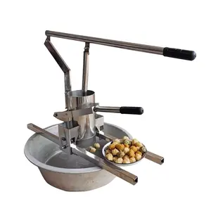 Preço por atacado Comercial Manual Beef Meatball Forming Machine/Mini Hand Press Vegetable Ball Making Tool