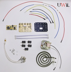 220V 50Hz SHADED cực Nồi chiên không khí động cơ thép không gỉ thiết bị nhà bếp lên đến 500 Wát cảm ứng kỹ thuật số hiển thị khách sạn & hộ gia đình sử dụng - Product Image 2