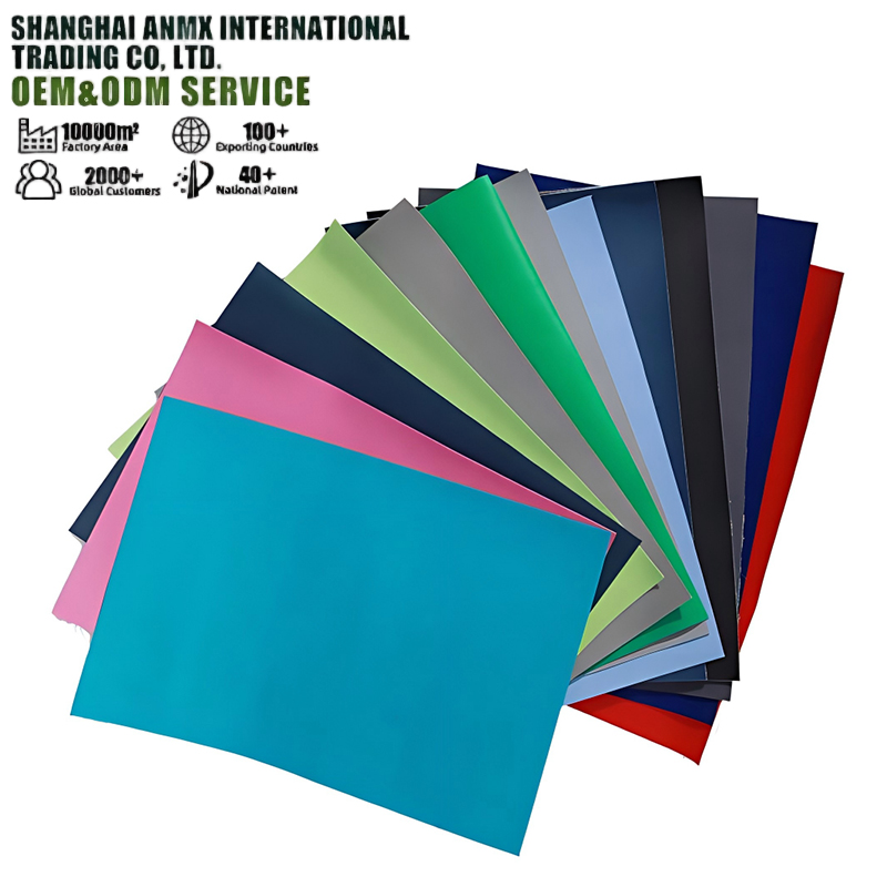 Industrial Waterproof Flame Retardant PVC Tarpaulin Warp Knitted Vinyl Fabric Anti-UV Blackout for Outdoor New