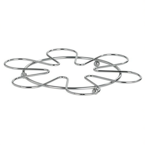 Metal Trivet (22cm) Polished Chrome 270821 - Product Image 2