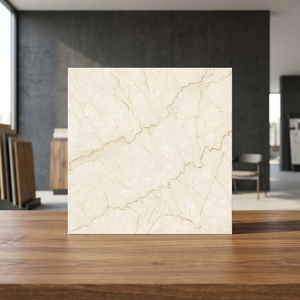 Bottochino Design 24x24inch Glossy Porcelain Tiles 8mm Polished Premium Marble <b>Flooring</b> - Product Image 2