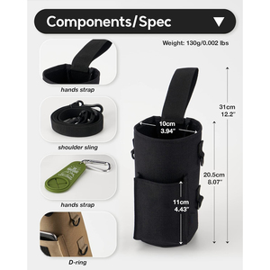 Custom borsa per borraccia magnetica per palestra porta bottiglie d'acqua per palestra <span class=keywords><strong>da</strong></span> corsa accessori per allenamento porta cellulare - Product Image 4