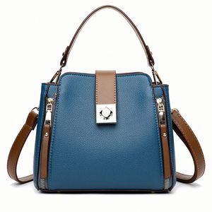 <b>Large</b> Capacity Pu Leather Tote Bag With <b>Scarf</b> Decor For Work And Daily Use - Product Image 4