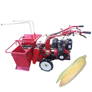 Khô và ướt Ngô gặt đập tay làm việc máy kéo mini Ngô gặt đập liên hợp - Product Image 1