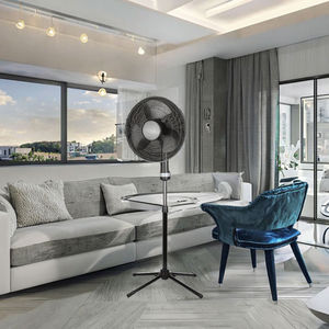 Adjustable Height Floor <b>Standing</b> Pedestal <b>Fan</b> Energy Efficiency A+ Low Noise 30-34 DB Plastic Oscillating Color Box Packaging - Product Image 3