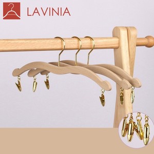 Porte-vêtements Lavinia, Cintre à Bikini, Cintre à <span class=keywords><strong>Sous</strong></span>-vêtements et Lingerie, Cintres <span class=keywords><strong>en</strong></span> <span class=keywords><strong>Bois</strong></span> pour Vêtements, Fabricant <span class=keywords><strong>de</strong></span> Cintres - Product Image 1