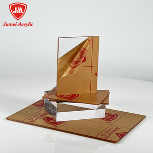Jumei precio de fábrica personalizable corte láser forma acrílico transparente tablero 2mm hoja de acrílico transparente - Product Image 1