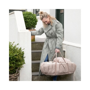 Tapis de jeu détachable 3 en 1 de haute qualité nid de lit personnalisé pour nouveau-né avec poignées 100% coton 0-12 mois nouveau-né doux lit de transport pour bébé - Product Image 1