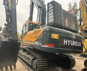 Condizioni di salute corea catena cingolata originale 30 tonnellate usato Hyundai 305 escavatore a Shanghai