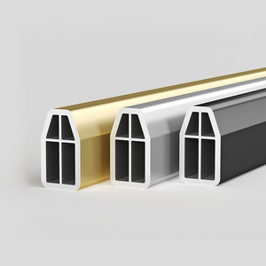 Tringle <span class=keywords><strong>de</strong></span> <span class=keywords><strong>penderie</strong></span> robuste en alliage d'aluminium, anti-rouille, capacité <span class=keywords><strong>de</strong></span> <span class=keywords><strong>charge</strong></span> 100 kg, avec jeu <span class=keywords><strong>de</strong></span> douilles, 63 pouces - Product Image 1