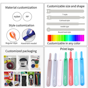 สายรัดลวดใช้ซ้ำได้, สายรัดสายไฟสายรัดจัดการสายรัดสายรัดเทปพันเชือกเครื่องมือจัดระเบียบสายปรับปรุงสำหรับสำนัก<span class=keywords><strong>งาน</strong></span>บ้าน - Product Image 6