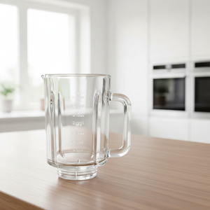 9849 vente en gros OEM 1800ml maison cuisine fait à la main Soda Lime verre mélangeur pot universel cruche alimentaire - Product Image 3