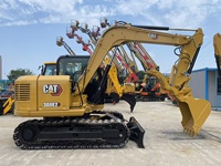Excavadora Hidráulica Usada Caterpillar 308E2 Mini, de Segunda Mano, para 308E2, Motor de 8 Toneladas, Pocas Horas de Trabajo, Modelo 2017-2025, EE. UU.
