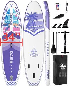 New Design Paddle Board High-Stability 11'*34"*6" Ocean Surfing <b>Inflatable</b> Stand up SUP With Accessories DM23 Long-lasting Quali - Product Image 1