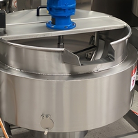 Chaudière à double enveloppe en acier inoxydable 304 de grande capacité 800L pour usage commercial