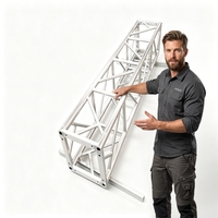 Structure de scène modulaire en alliage d'aluminium 400x400mm à connexion rapide pour événements