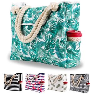 Bolsas de Playa Ligeras de Marcas Famosas, Bolsa de Playa de Malla para Juguetes, Toallas, Chanclas, Bolso de Viaje de Diseño Personalizado de Lujo - Product Image 1