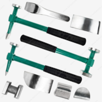 Heavy Duty Car Body Repair Tool Auto Body Hammer & Dolly Set Auto Body Hammer Kit