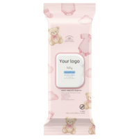 Lingettes pour bébé Vinner ultra douces, épaisses, non tissées, écologiques, jetables, 99% d'eau pure EDI, sans alcool, sans parabène, pour bébés sensibles
