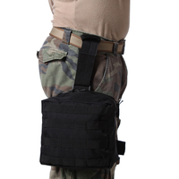 Sac de jambe tactique MOLLE EDC utilitaire Gadget pochette Fanny cuisse Pack sac de voyage pour l'extérieur