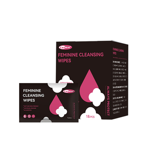 Lingettes intimes bio équilibrées au pH pour femmes, 18 lingettes/boîte, très vendues, par <span class=keywords><strong>Waterwipes</strong></span> - Product Image 1