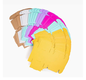 Caja de Embalaje de Cartón Corrugado para Cosméticos, Colorida, con Logotipo Personalizado de Fábrica, Caja de Envío de Papel para Vestidos - Product Image 4