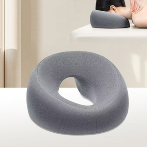 Coussin de massage spa pour salon de beauté, coussin de relaxation pour les soins de la peau du visage, oreiller facial en mousse à mémoire de forme en U moderne polyvalent quatre saisons - Product Image 1