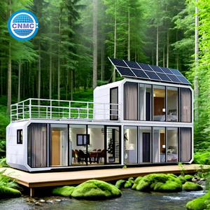 Modern küçük mobil prefabrik GÜNEŞ PANELI lityum pil zemin havuzu genişletilebilir konteyner ev - Product Image 5