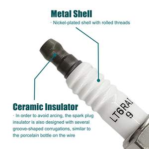 หัวเทียนอิริเดียมแบบร้อน ชุด 4 ชิ้น AYFS22FM SP-411 เหมาะสำหรับเชฟโรเลต โคโลราโด อิมพาลา มาลิบู คามาโร ปี 2013-2021 - Product Image 6