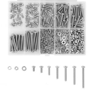 Thép không gỉ đặt vít phần cứng loại với trường hợp Phillips Pan đầu các loại hạt bu lông và phẳng máy giặt Kit - Product Image 6