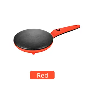 In magazzino nero rosso approvato Mini macchina per Pancake olandese Mini piastra elettrica elettrica per crepe