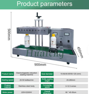 Máquina automática <span class=keywords><strong>de</strong></span> sellado <span class=keywords><strong>de</strong></span> papel <span class=keywords><strong>de</strong></span> aluminio <span class=keywords><strong>de</strong></span> alta velocidad, sellador <span class=keywords><strong>de</strong></span> inducción <span class=keywords><strong>de</strong></span> acero inoxidable para latas, tarros <span class=keywords><strong>de</strong></span> vidrio, <span class=keywords><strong>bolsas</strong></span> <span class=keywords><strong>de</strong></span> bebidas <span class=keywords><strong>de</strong></span> plástico - Product Image 2