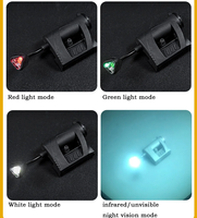 Vente directe d'usine, lampe torche tactique pour casque avec 4 modes d'éclairage IR, lumières de signalisation pour la chasse en plein air et la survie