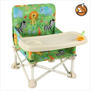 Vente en gros Siège d'appoint portable pour bébé en plein air Base antidérapante pliable en TPR multifonctionnelle pour les enfants <span class=keywords><strong>de</strong></span> 0 à 12 <span class=keywords><strong>mois</strong></span> pour le dîner - Product Image 2
