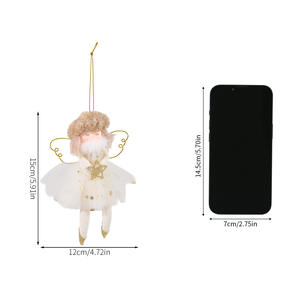<b>Christmas</b> Cute Angle Girl Pendant <b>Christmas</b> <b>Tree</b> <b>Hanging</b> Ornament New Year 2025 Gift Xmas <b>Tree</b> Decoration for Home Decoration - Product Image 4
