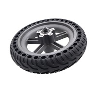 Piezas de Repuesto de Alta Calidad para Scooter, Rueda Trasera + Neumático de Panal + Disco de Freno para Xiaomi M365 Pro/Pro2