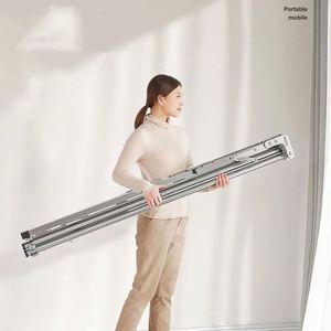 Double Pole X Type Outdoor Folding Clothes Drying Rack Hanger Indoor Steel Clothes Bedroom Display Rack - Product Image 6