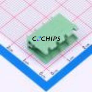 DB2EV-5.0-4P-GN Plug-in Terminal Block Through hole Component THT,P=5mm Connector Board-to-Board / Socket - Open 1x4P 5mm Green - Product Image 1