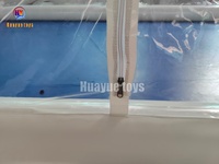 Crique de piscine personnalisée piscine en PVC transparent et accessoires piscine gonflable couverture dôme